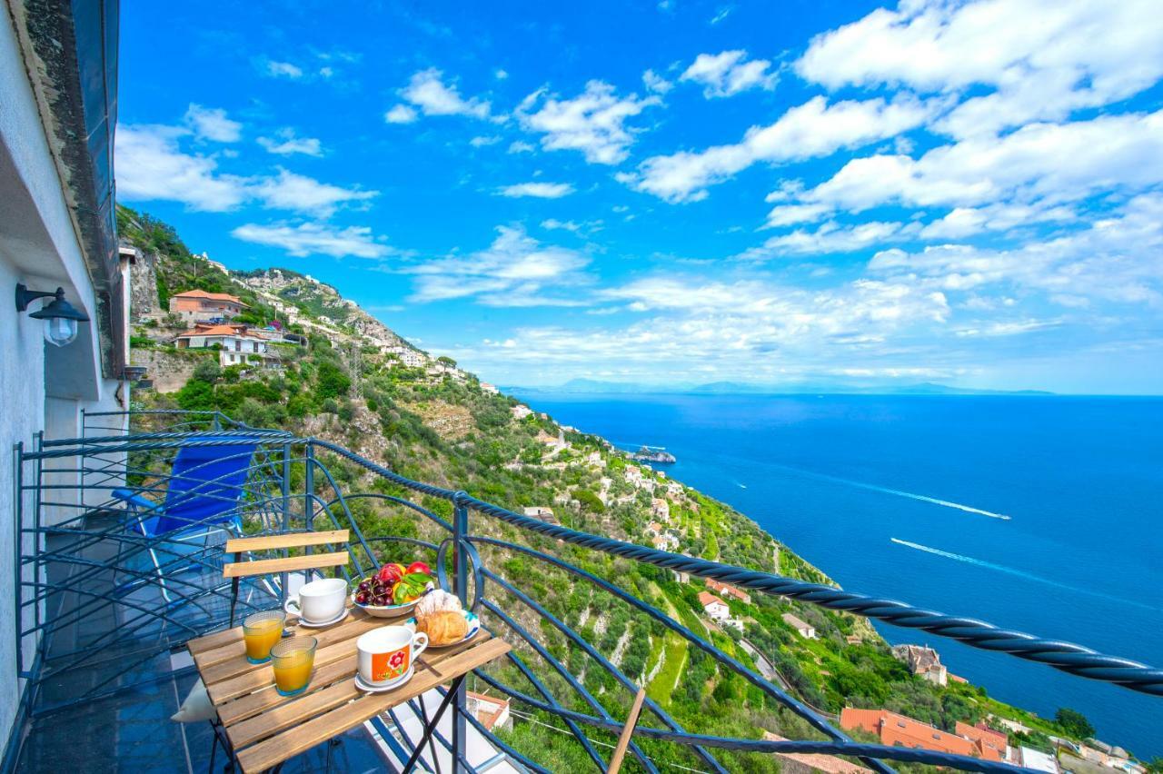 Amalfi Coast Mareblu Apartment Furore Ngoại thất bức ảnh